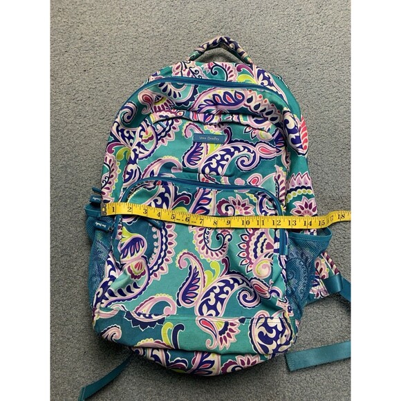 Vera Bradley Retired Print Waikiki Paisley Large Campus School Work Backpack main image 8